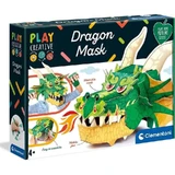 Clementoni Große Maske Drache - Maske zum Zusammenbauen