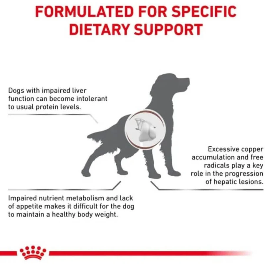 Royal canin Hepatic - aliment complet pour chiens souffrant d'insuffisance hépatique 7 kg