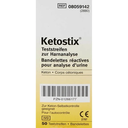 Ketostix ketonurie - 50 teststrips