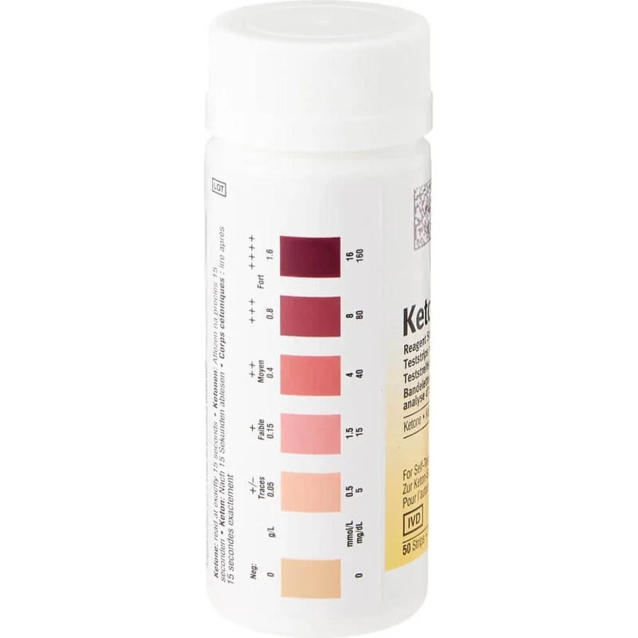 Ketostix ketonurie - 50 teststrips