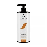 Aries biopetcosmetic Biosilk - șampon de restructurare cu proteine de mătase pentru câini și pisici 1 l