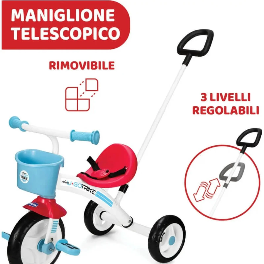 Chicco baby tricycle u-go trike 18m+