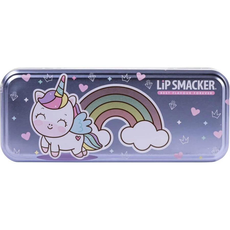 Lip smacker Lip smacker color tin - set de maquillaje infantil con brillo de labios y brillantes sombras de ojos en crema