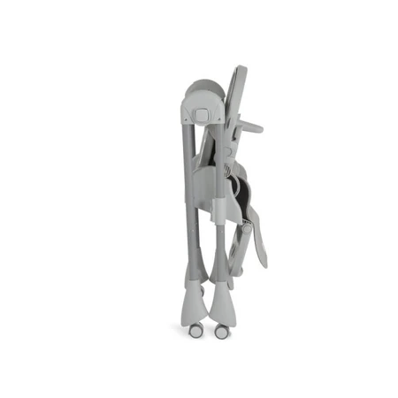 Moni trade Rico - grey leatherette folding adjustable high chair