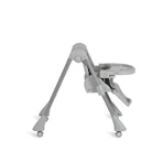 Moni trade Rico - grey leatherette folding adjustable high chair