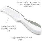Nuvita Brush and comb set 0m+ blue