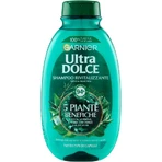 Garnier ultra sweet green tea &amp; 5 beneficial plants - shampoo for normal hair 250 ml