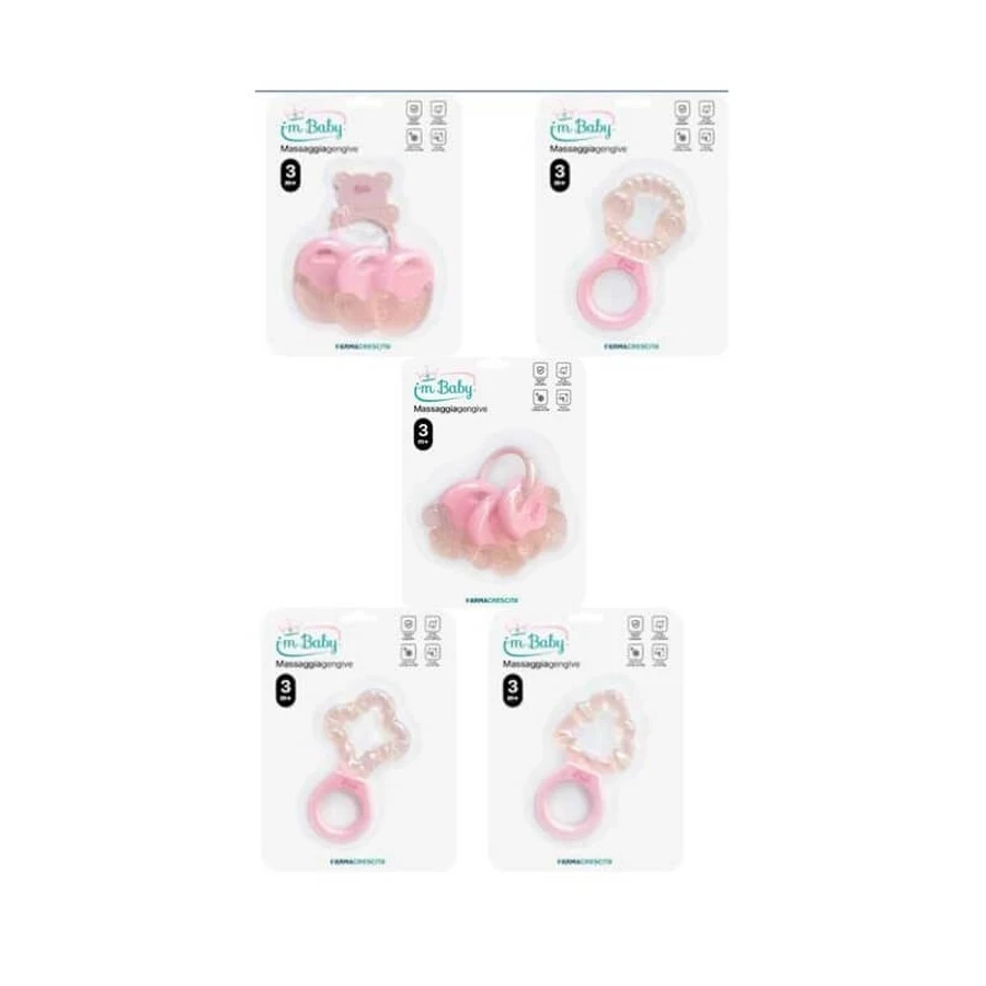 I'm baby 3m cooling teething massager + assorted designs