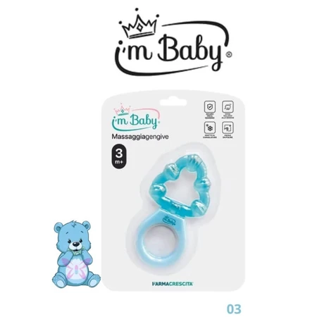 I'm baby 3m cooling teething massager + assorted designs
