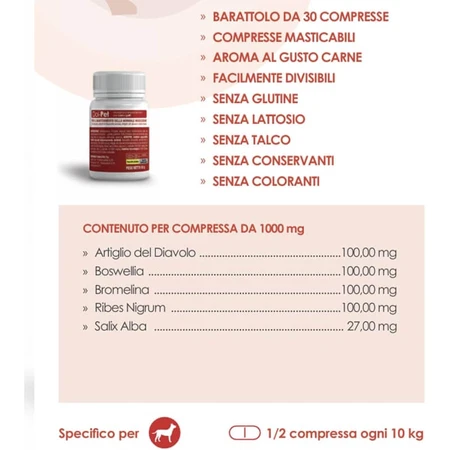 Cs pets ltd Dol pet - pienso complementario para perros y gatos 30 comprimidos