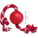 Kong Kong ball - gioco per cani con corda colori assortiti taglia s