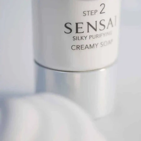 Kanebo Sensai savon crémeux purifiant soyeux - étape 2 125ml