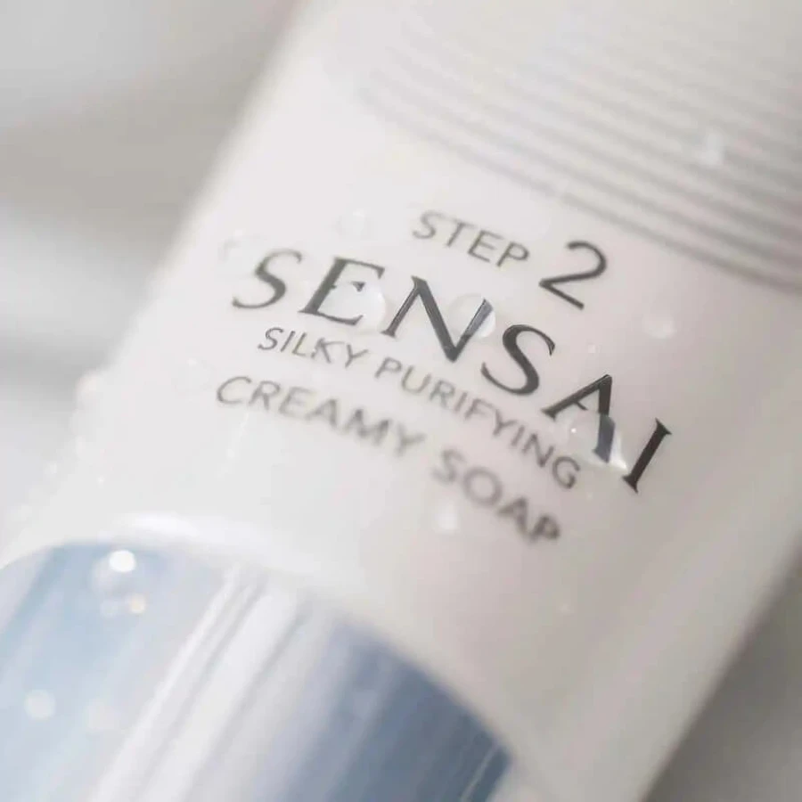 Kanebo Sensai savon crémeux purifiant soyeux - étape 2 125ml