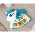 Kiokids Unicorn piano - piano toy for children white