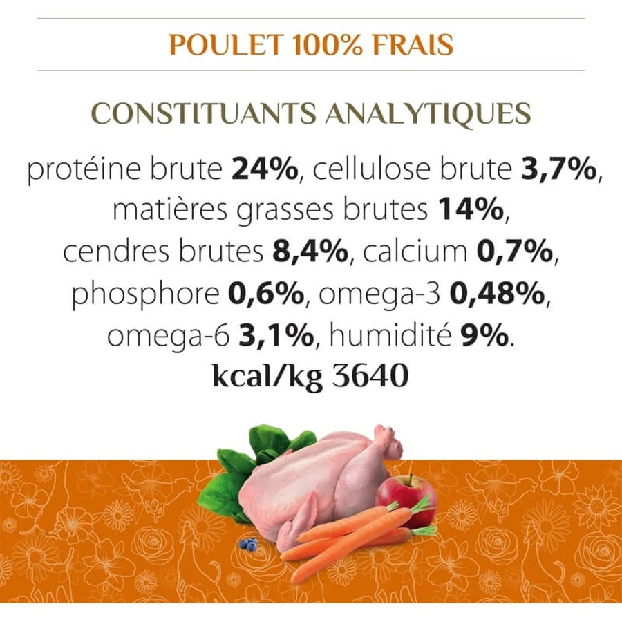 Almo nature Hfc adult medium large mit Huhn - Alleinfuttermittel für ausgewachsene mittelgroße und große Hunde 8 kg