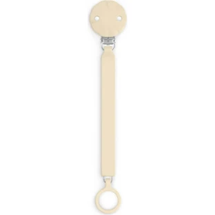 Suavinex Wunder - Silikon Schnullerhalter Clip - Champagner