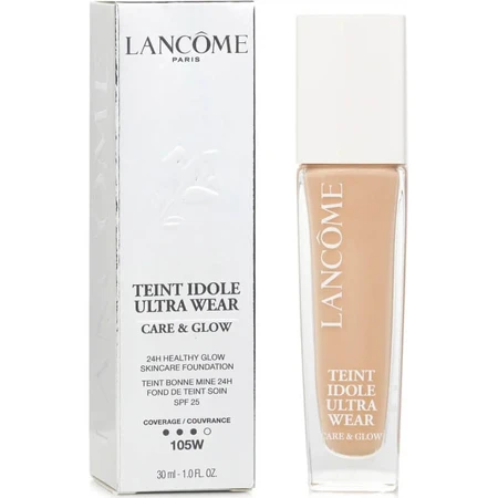 Lancome teint idole ultra wear care &amp; glow - base de maquillaje - no. 105w