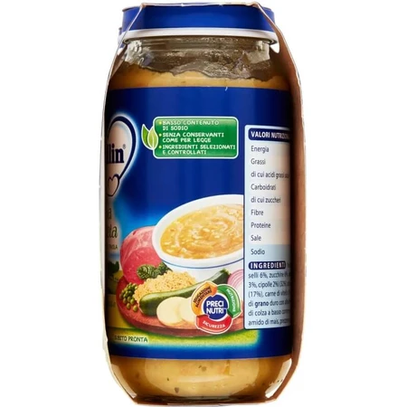 Mellin Komplette Kalbfleischmahlzeit für Babys +6 Monate 2 Dosen 250 g