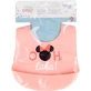 Stor Disney baby - siliconen slabbetje - roze