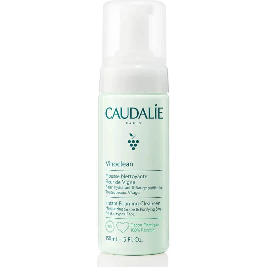 Caudalie Vinoclean - reinigend schuim met wijnstokbloemen 150 ml