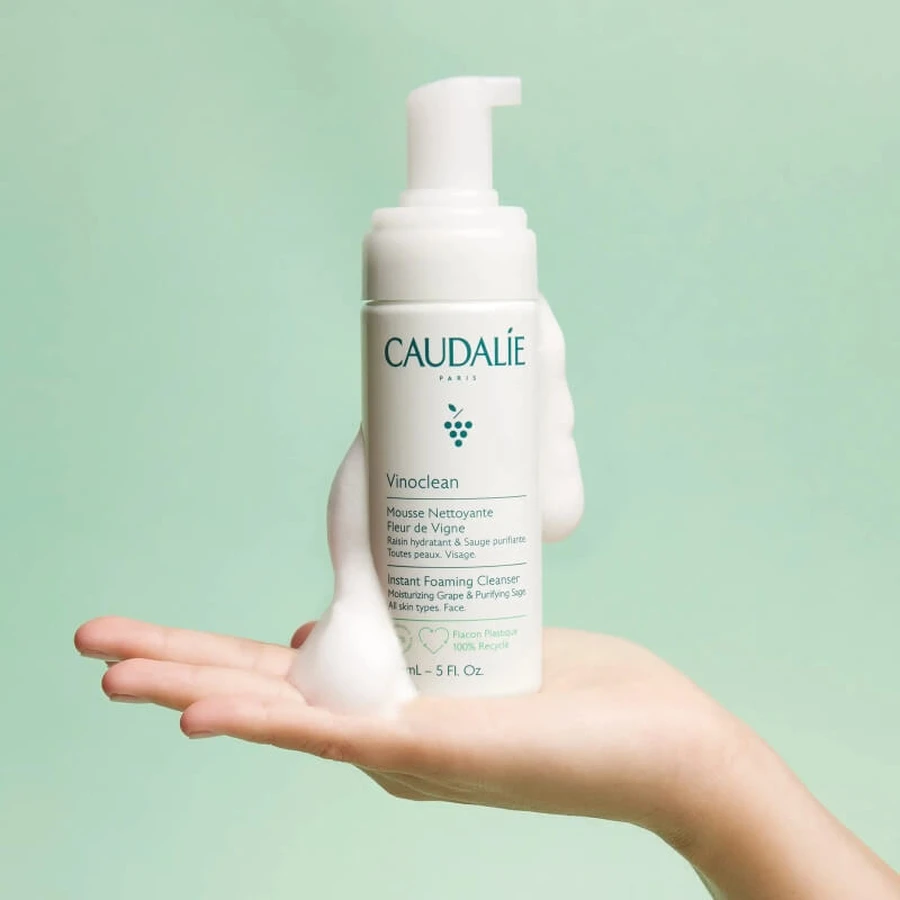 Caudalie Vinoclean - reinigend schuim met wijnstokbloemen 150 ml