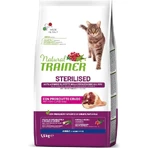 Natural trainer Natural trainer dagelijkse voeding ham - complete voeding voor volwassen gecastreerde katten 1,5 kg