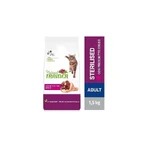 Natural trainer Natural trainer dagelijkse voeding ham - complete voeding voor volwassen gecastreerde katten 1,5 kg
