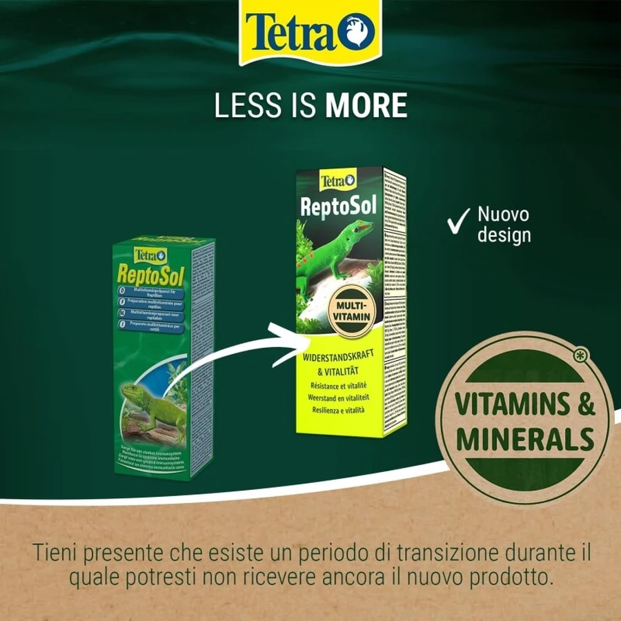 Tetra Rreptosol - flüssiges Ergänzungsmittel für Reptilien'zur Stärkung des Immunsystems 50 ml