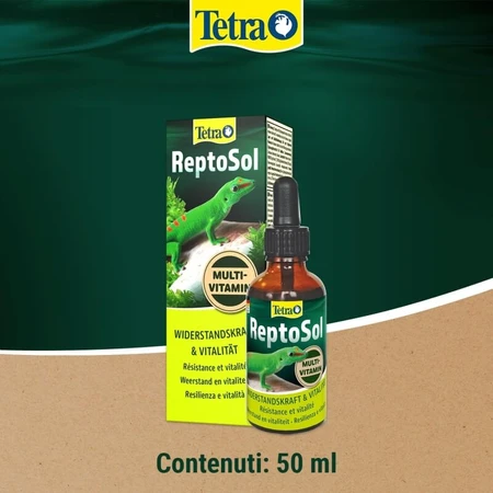 Tetra Rreptosol - flüssiges Ergänzungsmittel für Reptilien'zur Stärkung des Immunsystems 50 ml