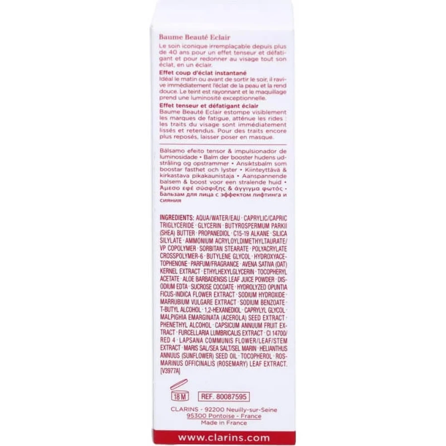 Clarins baume beauté éclair - bálsamo facial 50 ml