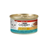 Purina gourmet gold delicias en salsa de atún - alimento completo para gatos adultos 85 gr