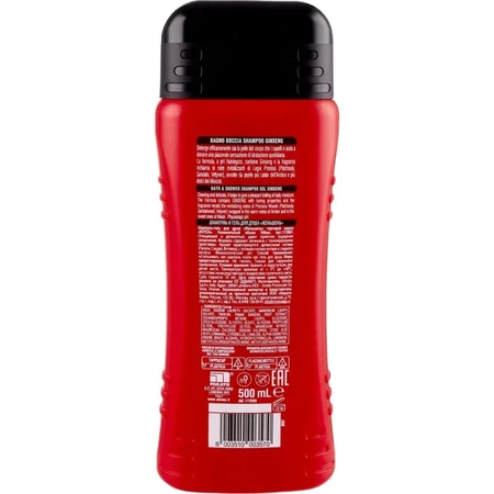 Intesa Ginseng - revitalizing shower shampoo gel 500 ml