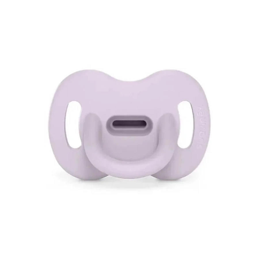 Suavinex color essence - silicone pacifier 6-18 months - lavender