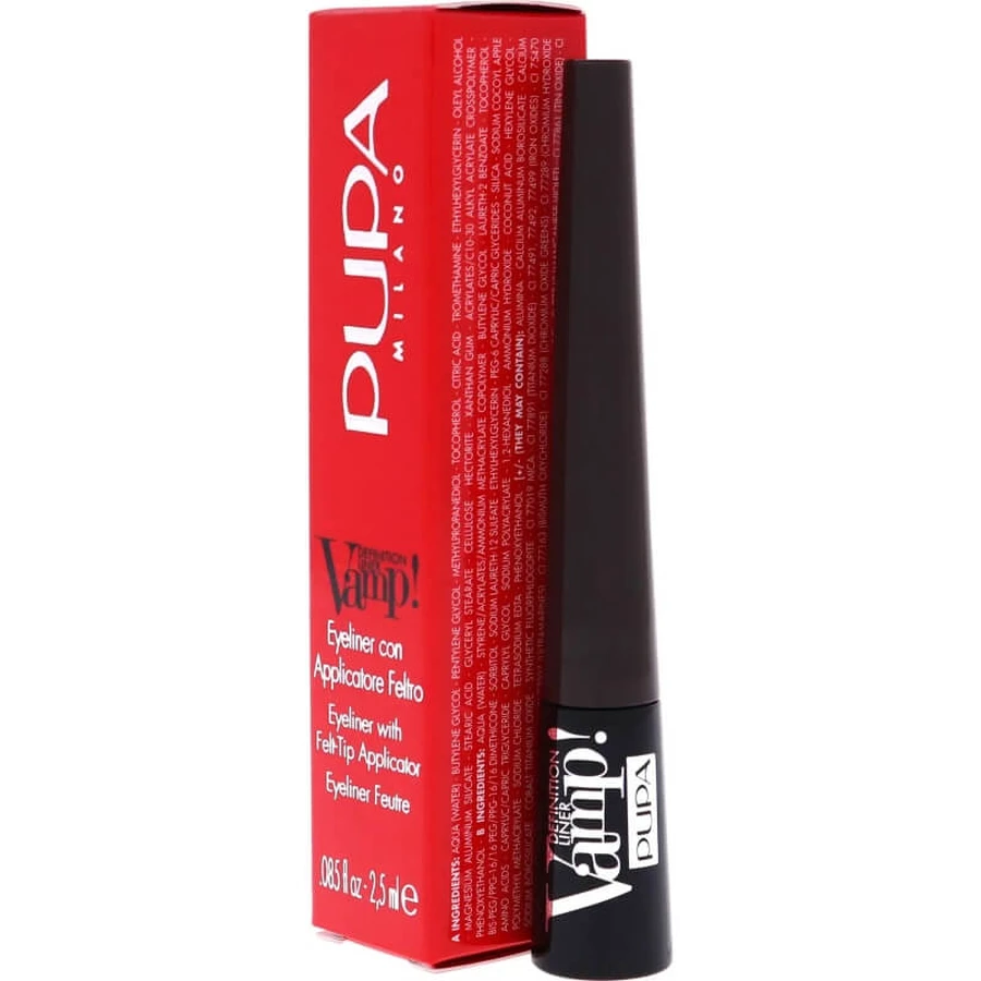 Pupa vamp definition liner - delineador de ojos con aplicador de fieltro 200 marrón