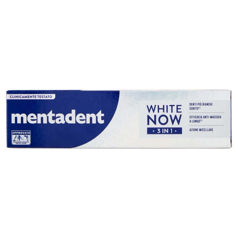 Mentadent White now 3 in 1 - instant whitening anti-stain toothpaste…