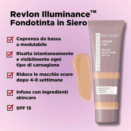 Revlon Illuminance serum tint - fond de teint sérum - no. 517 ambre