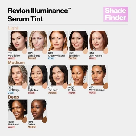 Revlon Illuminance serum tint - fond de teint sérum - no. 517 ambre