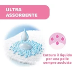 Chicco 60 coussinets antibactériens noirs