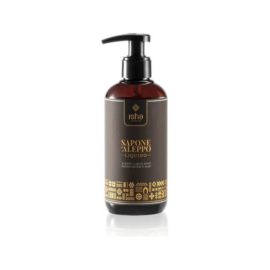 Isha vloeibare aleppo zeep met 25% laurierolie - 250 ml