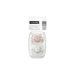 Suavinex birdies - 2 chupetes de silicona sx pro 6-18m rosa