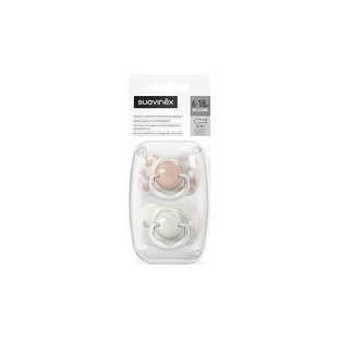 Suavinex birdies - 2 chupetes de silicona sx pro 6-18m rosa