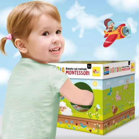 Lisciani Montessori - maxi puzzle der Bauernhof
