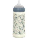 Suavinex wonderland - slow flow baby bottle -liberty blue 360 ml