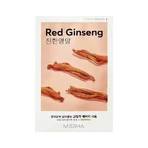 Missha Airy fit sheet mask ginseng rojo - mascarilla iluminadora y revitalizante