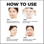 Missha Airy fit sheet mask ginseng rojo - mascarilla iluminadora y revitalizante