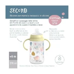 Suavinex wild&amp;free - taza de aprendizaje con boquilla y asas de silicona, tapa extraíble y protectora 270 ml