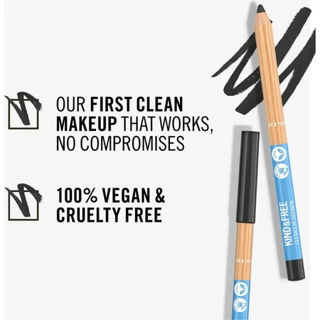 Rimmel kind &amp; free clean eye definer - oogpotlood nr. 01 toonhoogte