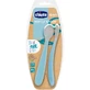 Chicco silicone zachte lepel 6m+ bipack kleur lichtblauw