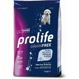 Prolife Cane grainfree puppy sensitive sole and potatoes - Alleinfuttermittel für empfindliche Welpen m/l 10 kg