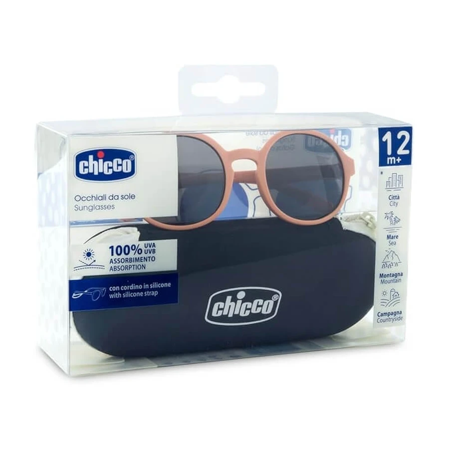 Chicco zonnebrilglazen fume' 12 m + oranje kleur